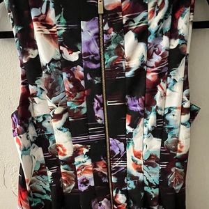 Fit and flare scuba dress by Vince Camuto